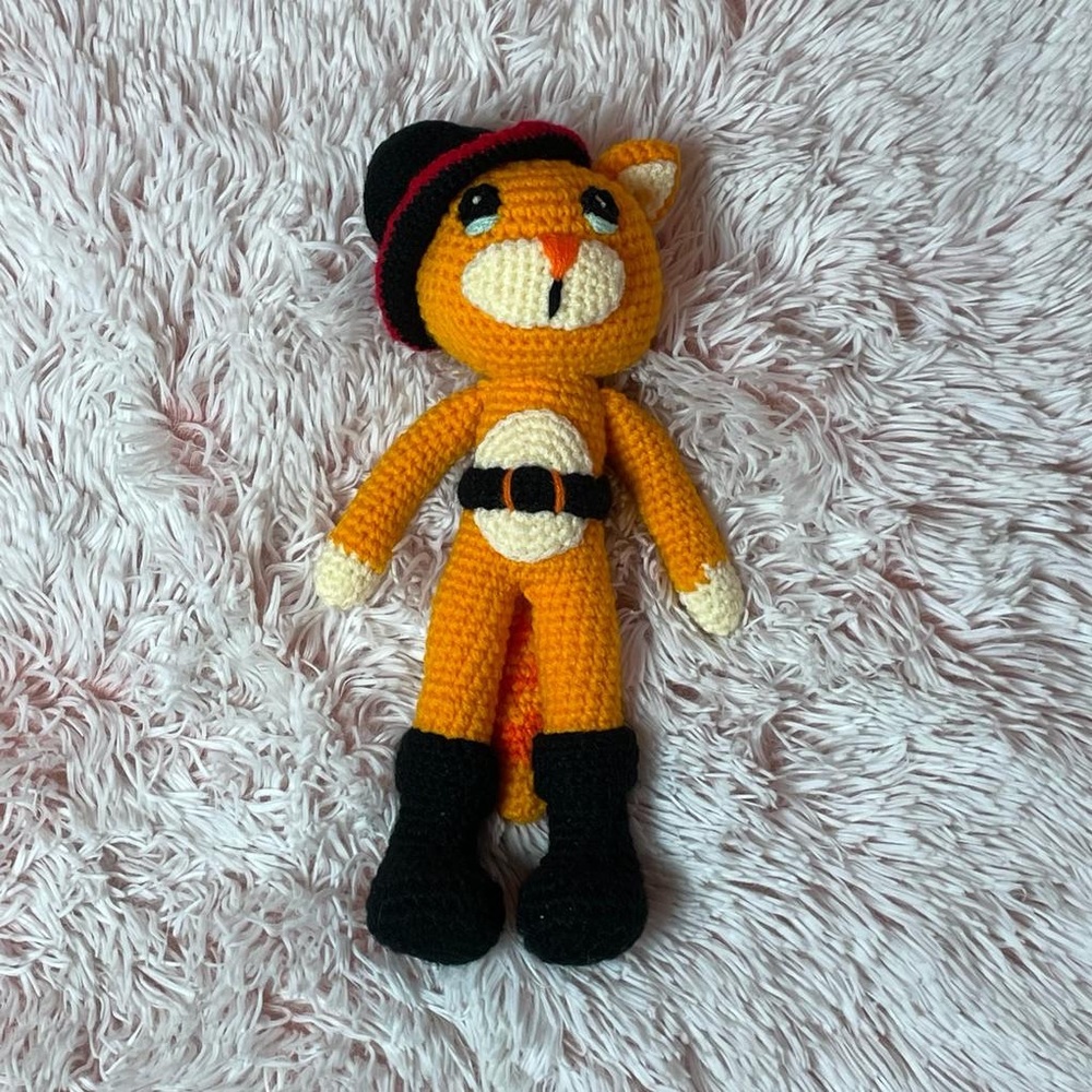 Hand-Made Cat Stuffed Animal